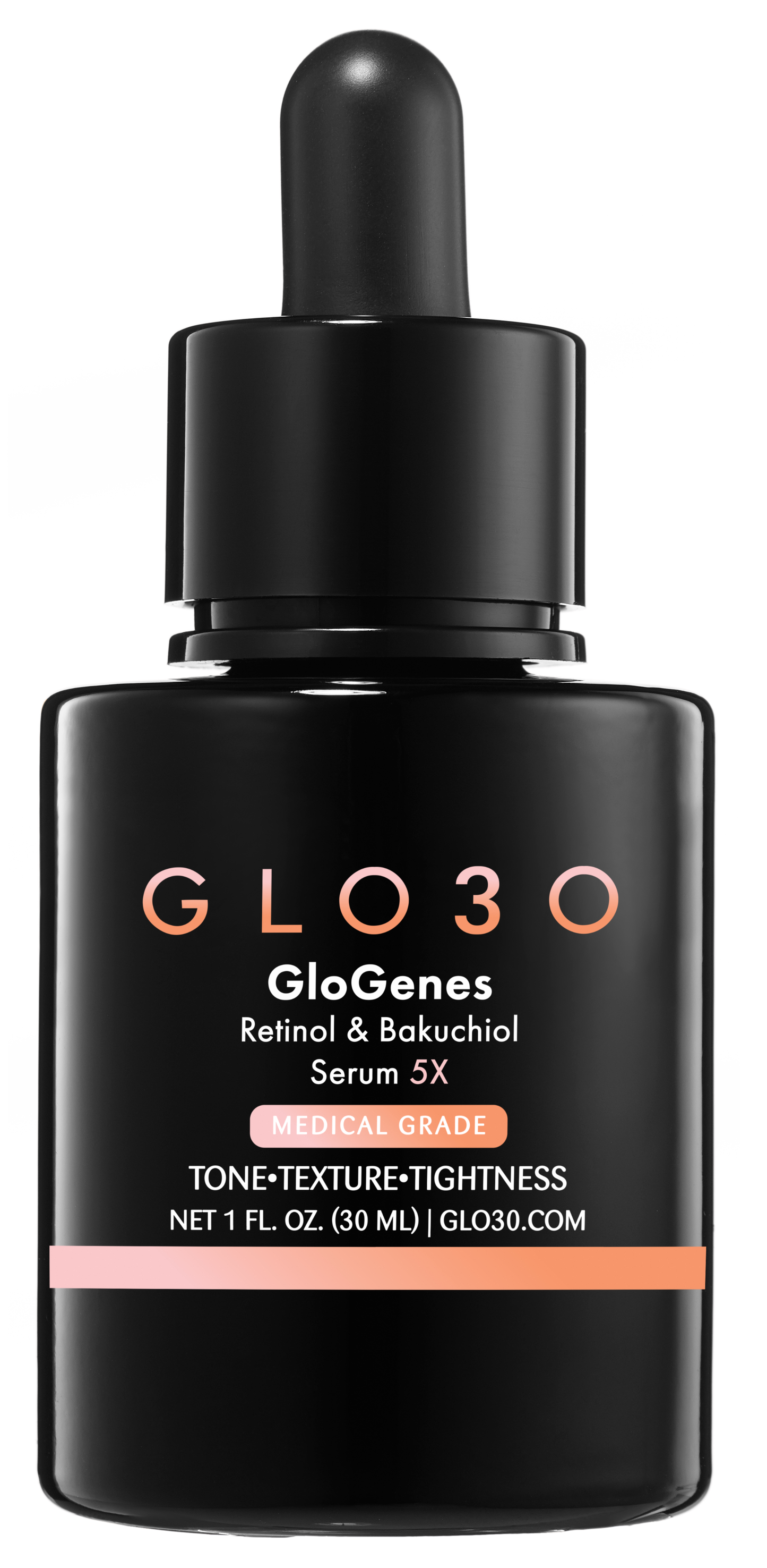 GloGenes Serum- 5x - Retinoin & Backuchiol PM Treatment