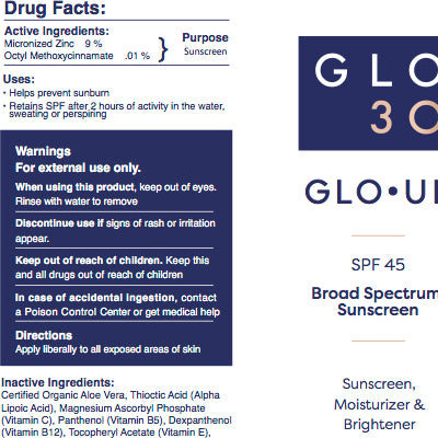 GLO•UP Sunscreen & Moisturizer