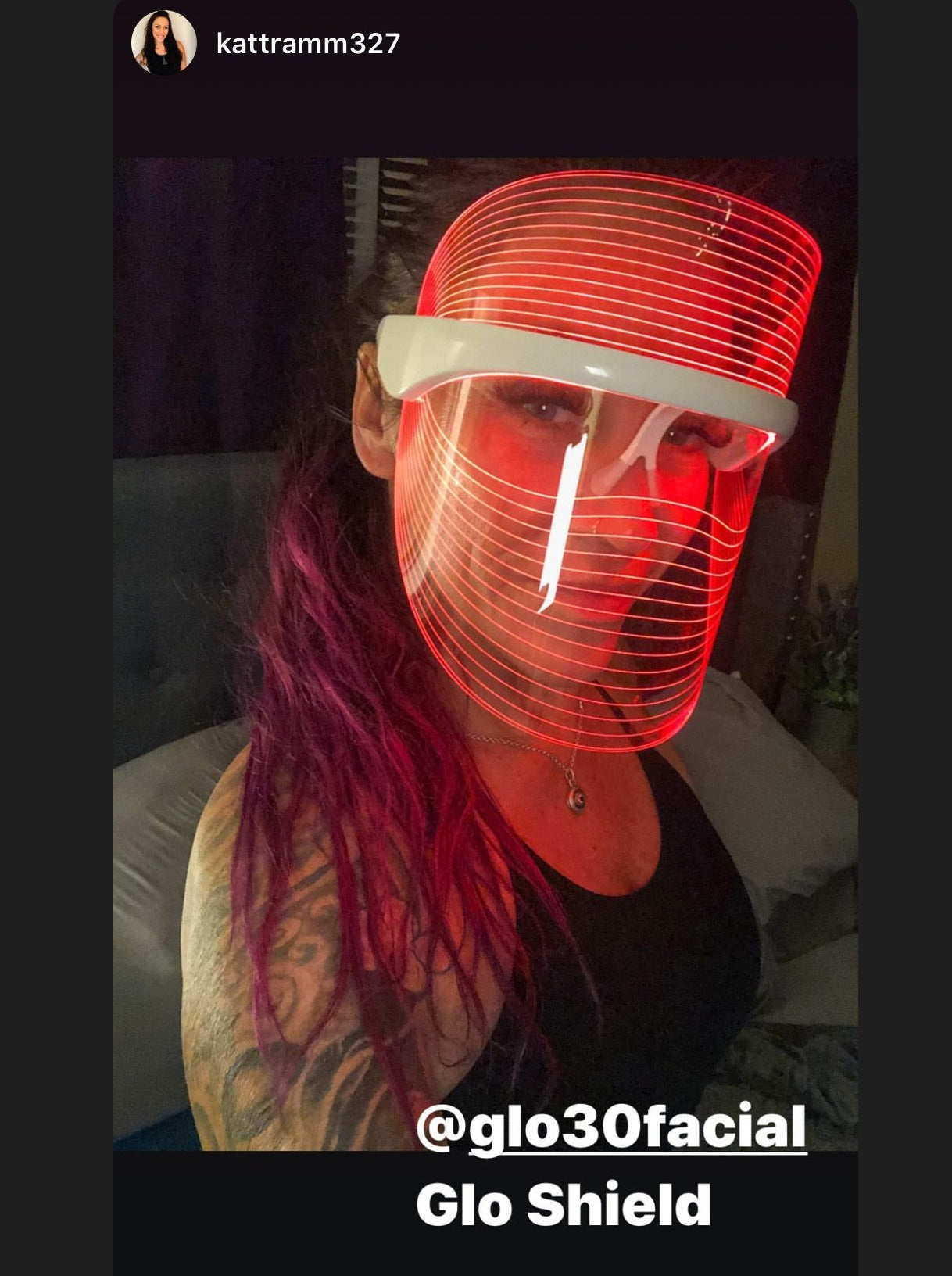 GLO SHIELD - LED Light Therapy Mask