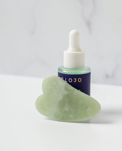 gua sha glowing facial skin oil